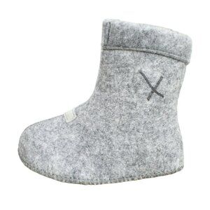 LL Bean Gray Polyester Pull On Warm Replacement Boot Liner Inserts Size 9